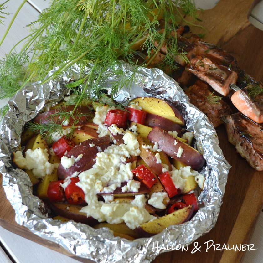 Onsdag laxspett och nektariner